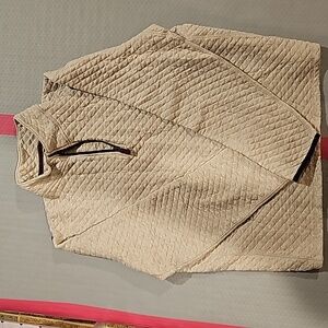 Jcrew fleece quarter zip